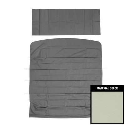 PUI Interiors 1964-1965 Chevrolet A-Body Standard White Regent Headliner - 64AH101GN