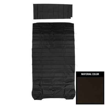 PUI Interiors 1964-1965 Chevrolet Chevelle Wagon Black Basketweave Headliner - 64AHW100A