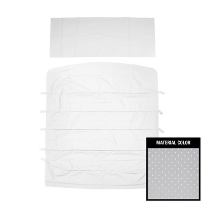 PUI Interiors 1964-1965 Pontiac GTO Hardtop Silver Star Headliner - 64GH110C