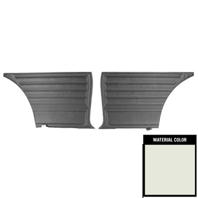 PUI Interiors 1965 Chevrolet Chevelle 2 Door Wagn White Rear Panels - 65AD2D37W