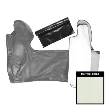 PUI Interiors 1965 Oldsmobile Cutlass Pearl Convertible Top Boot - 65AT28