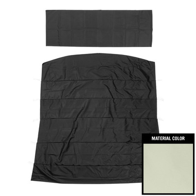 PUI Interiors 1965-1966 Chevrolet Impala Standard White Basketweave Headliner - 65BH101AN