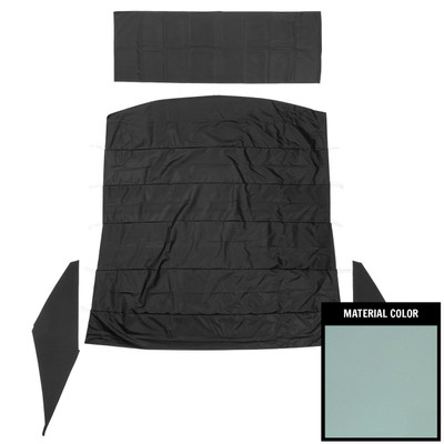 PUI Interiors 1965-1966 Chevrolet Impala Light Blue Basketweave Headliner - 65BH104A