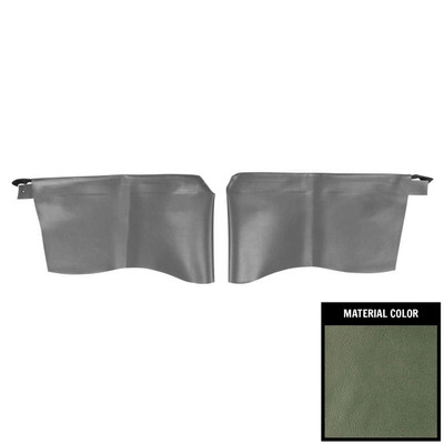 PUI Interiors 1965 Chevrolet Impala SS Hardtop Aqua Rear Armrest Covers - 65BR02C