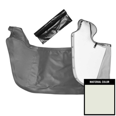 PUI Interiors 1965 Chevrolet Impala White Convertible Top Boot - 65BT37