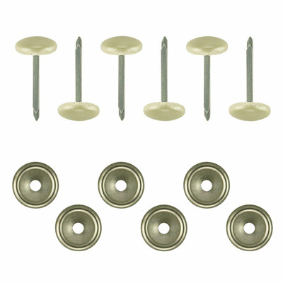 PUI Interiors 1965 Cadillac Deville White/Black Front Bench Seat W/Armrest Seat Cover - 65QSD38B1