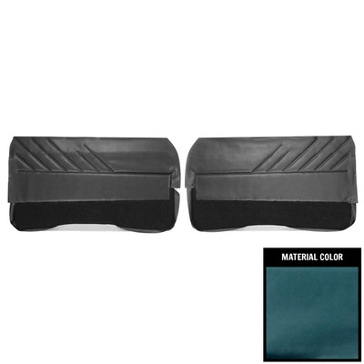 PUI Interiors 1965 Buick Wildcat Custom Blue Front Door panels - 65UDWC15