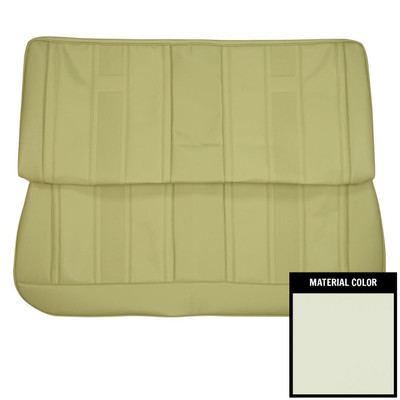 PUI Interiors 1965 Chevrolet Nova 4 Door Fawn Front Bench Seat Cover - 65XS4D22B