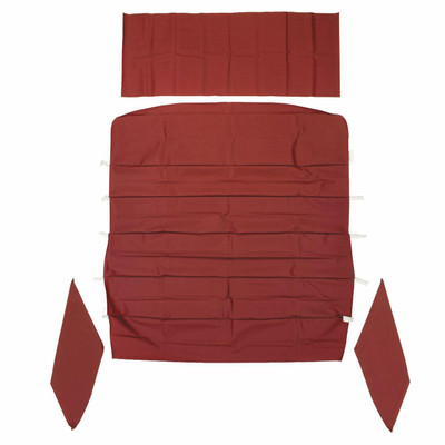 PUI Interiors 1967 Chevrolet Chevelle Red 2nd Design Surrey Headliner - 66AH103S