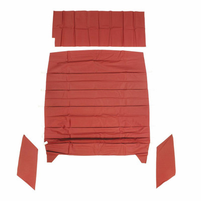 PUI Interiors 1966-1967 Chevrolet Chevelle 4 Door Hardtop Red Surrey Headliner - 66AH4DC103S