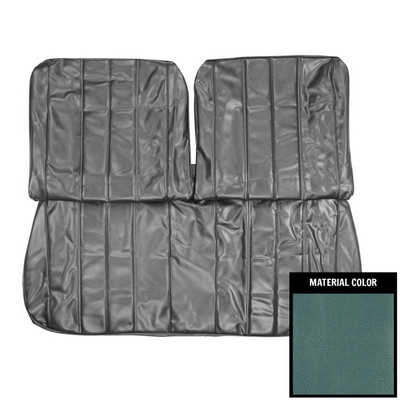 PUI Interiors 1966 Chevrolet Chevelle Light Blue Front Bench Seat Cover - 66AS12B