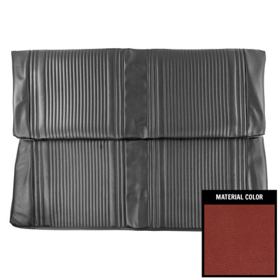 PUI Interiors 1966 Pontiac Tempest Hardtop Custom Metallic Red Rear Bench Seat Cover - 66GST08C