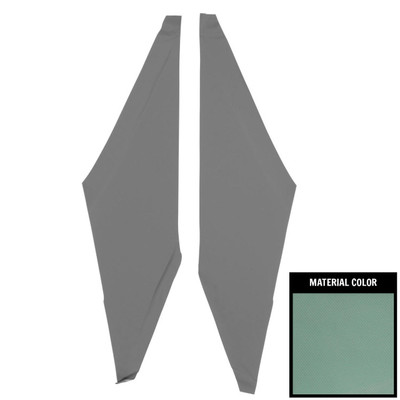 PUI Interiors 1966-1967 Chevrolet Nova Aqua Basketweave Earmuff Boards - 66XHB107A