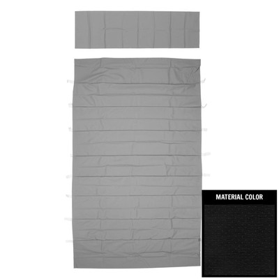 PUI Interiors 1966-1967 Chevrolet Nova Wagon Black Surrey Headliner - 66XHW100S