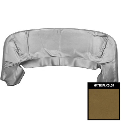 PUI Interiors 1969 Pontiac Firebird Mustard Gold Convertible Top Boot - 67FT06