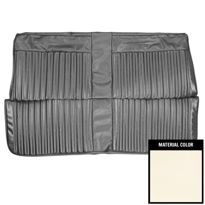 PUI Interiors 1967 Dodge Dart/GT Hardtop Pearl Rear Bench Seat Cover - 67KSD720C