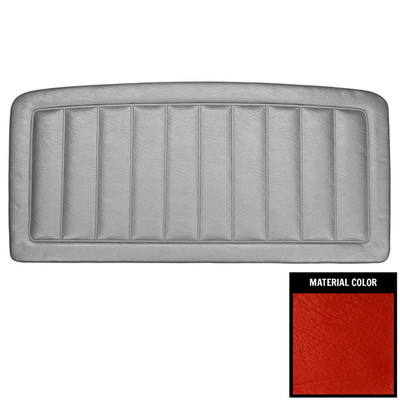 PUI Interiors 1967-1972 Chevrolet Truck Bright Red Headliner - 67TH32