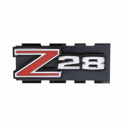 Trim Parts 1970-71 Chevrolet Camaro Grille Z-28 Emblem W/Retainer, Each - 6822