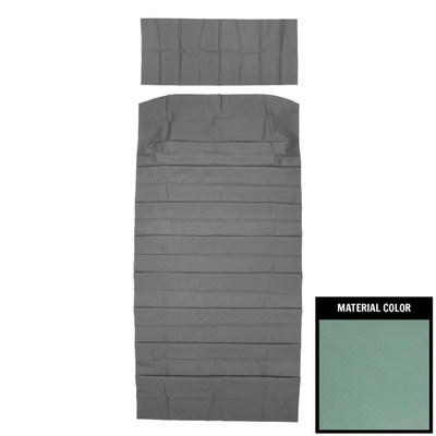 PUI Interiors 1968-1970 Chevrolet Chevelle Wagon Aqua Basketweave Headliner - 68AHW107A