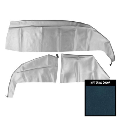 PUI Interiors 1969 Chevrolet Chevelle Wagon Dark Blue Cargo Cover - 68ARW16R