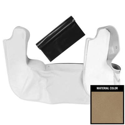 PUI Interiors 1970-72 Skylark/GTO and 1972 Chevelle Sandalwood Convertible Top Boot - 68AT41