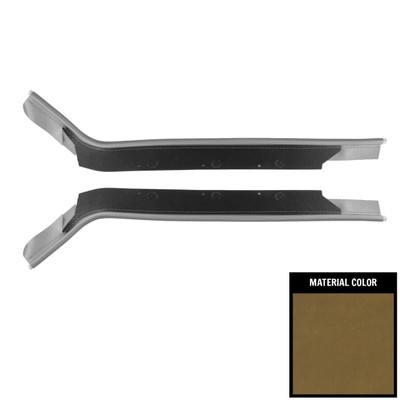 PUI Interiors 1968-1969 Chevelle/Cutlass/GTO/Lemans/Skylark Hardtop Gold Windlace - 68AWL06