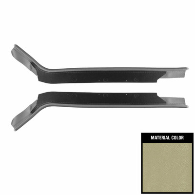 PUI Interiors 1969 Chevelle/Cutlass/GTO/Lemans/Skylark Hardtop Parchment Windlace - 68AWL27