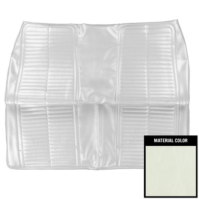 PUI Interiors 1968 Pontiac Firebird Pearl Fold Down Rear Bench Seat Cover - 68ES28F
