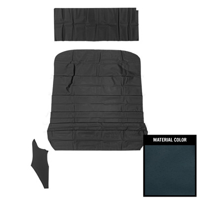 PUI Interiors 1968 Pontiac GTO/Lemans Dark Blue Perforated Headliner - 68GH105B