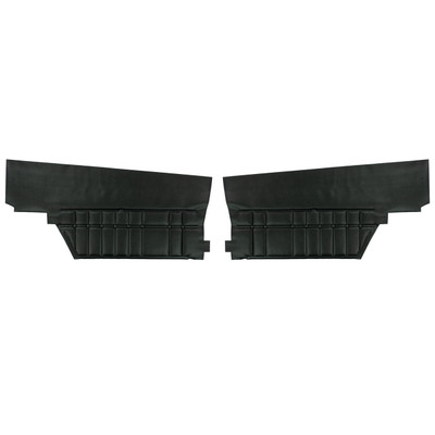 PUI Interiors 1968 Chevrolet Caprice Hardtop Black Rear Door Panels - 68ID10C
