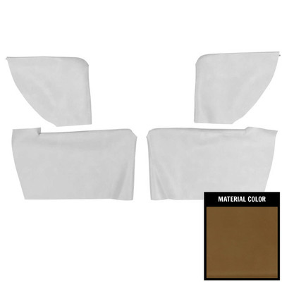 PUI Interiors 1970 Chevrolet Impala Convertible Saddle Rear Armrest Covers - 69BR36