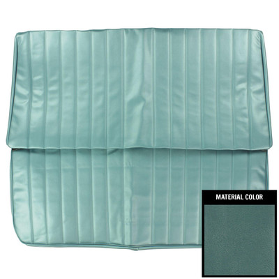 PUI Interiors 1969 Pontiac LeMans Convertible Custom Light Blue Rear Bench Seat Cover - 69GSLC12V