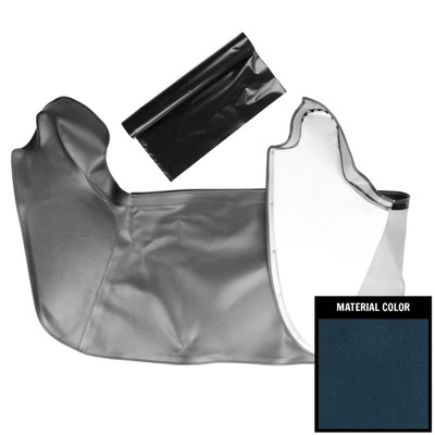 PUI Interiors 1969 Pontiac Full Size Dark Blue Convertible Top Boot - 69PBT16