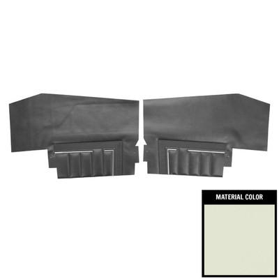 PUI Interiors 1969 Buick Skylark Custom/GS350/GS400 Convertible Standard Fawn Rear Door Panels - 69UD22V