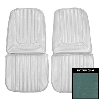 PUI Interiors 1969 Buick Skylark/GS Custom 400 Light Blue Front Bucket Seat Covers - 69US12U