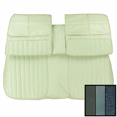 PUI Interiors 1970 Oldsmobile Cutlass Supreme Light Blue Front Bench Seat Cover - 70CS17B1