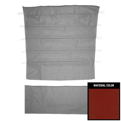 PUI Interiors 1970-1973 Camaro/Firebird Standard Dark Red Perforated Headliner - 70FH103BN