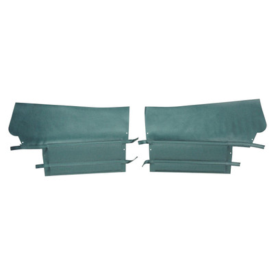 PUI Interiors 1970 Buick Skylark 350/Custom/GS/GS455 Convertible Dark Blue Rear Door Panels - 70UD16V