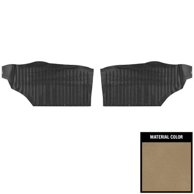 PUI Interiors 1970 Buick Skylark Standard Hardtop Sandalwood Front Door Panels - 70UD41-2C