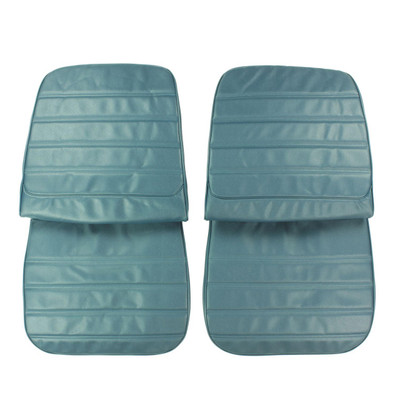 PUI Interiors 1971 Oldsmobile Cutlass/S/442 Blue Front Bucket Seat Covers - 71CS09U2