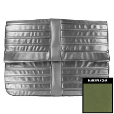 PUI Interiors 1971 Oldsmobile Cutlass/S Sedan Jade Green Rear Bench Seat Cover - 71CS19C2P