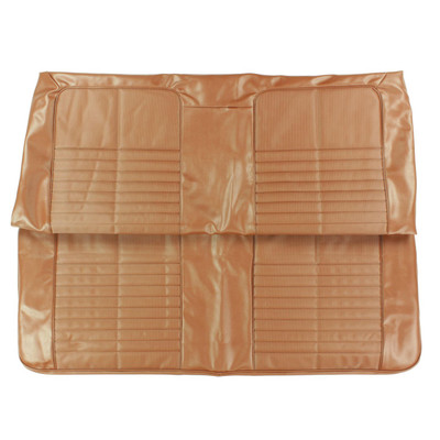 PUI Interiors 1971 Pontiac GTO/LeMans Sport Convertible Sienna Brown Rear Bench Seat Cover - 71GS07VS