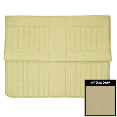 PUI Interiors 1971-1972 Buick Skylark/GS Custom Hardtop Covert Rear Bench Seat Cover - 71US29C