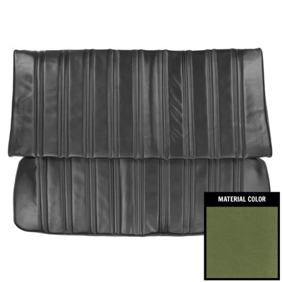 PUI Interiors 1974 Monte Carlo Hardtop Jade Green Rear Bench Seat Cover - 74MS19C