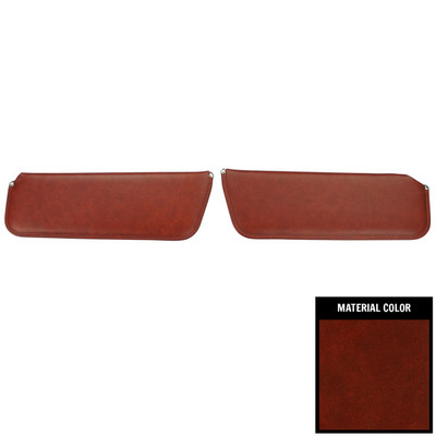 PUI Interiors 1975-1979 Chevrolet Nova Firethorn Sun Visors - 77XV45