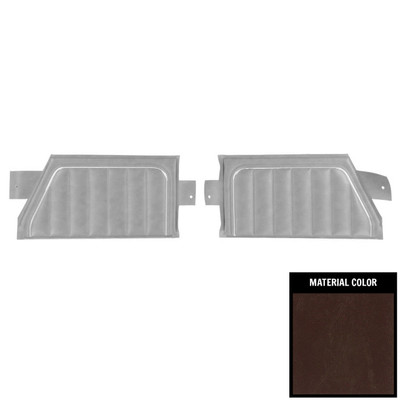 PUI Interiors 1985 Chevrolet Monte Carlo Hardtop Maple Rear Door Panels - 85MD01C