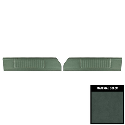 PUI Interiors 1985 Chevrolet Monte Carlo Pre-Assembled Gray Front Door Panels - 85MD02-P