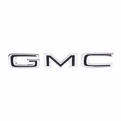 Trim Parts 1968-72 GMC Truck Hood GMC Letters W/Fasteners, Each - 9820