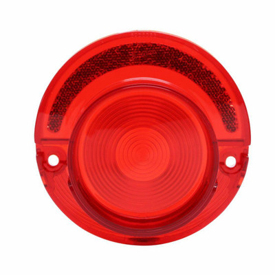 Trim Parts 1964 Chevrolet Full Size Car Red Tail Light Lens W/O Trim, Each - A2350