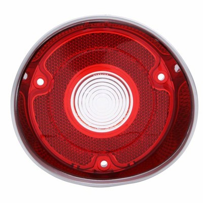 Trim Parts 1971 Chevrolet Chevelle Drivers Side Backup Light Lens W/O Trim, Each - A4420